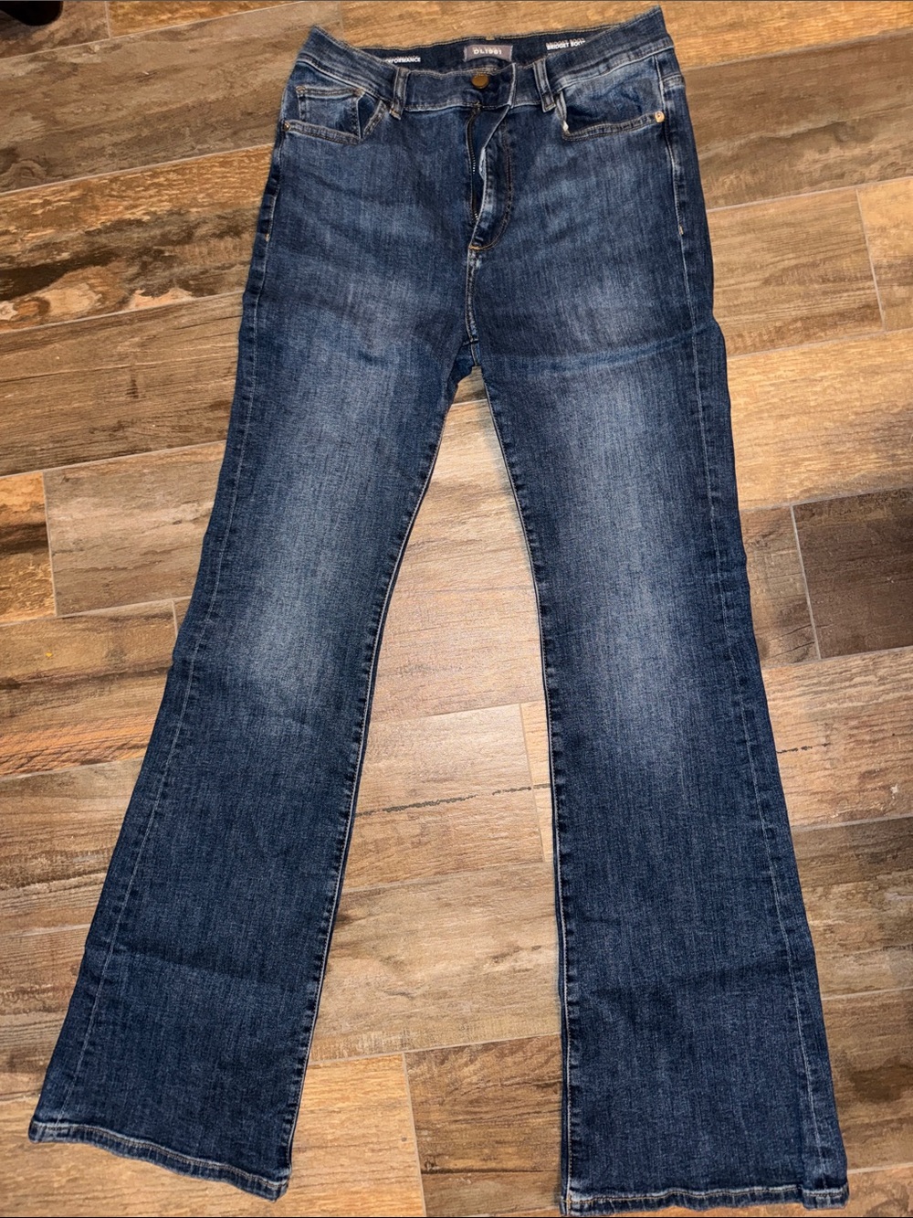 DL 1961 women’s Bridget Dark Blue Bootcut Jeans